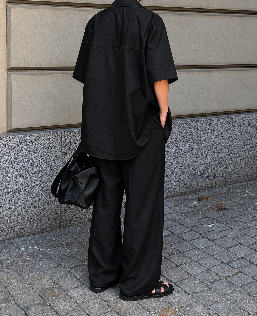 KAI SHIRT SHORT SLEEVE | black