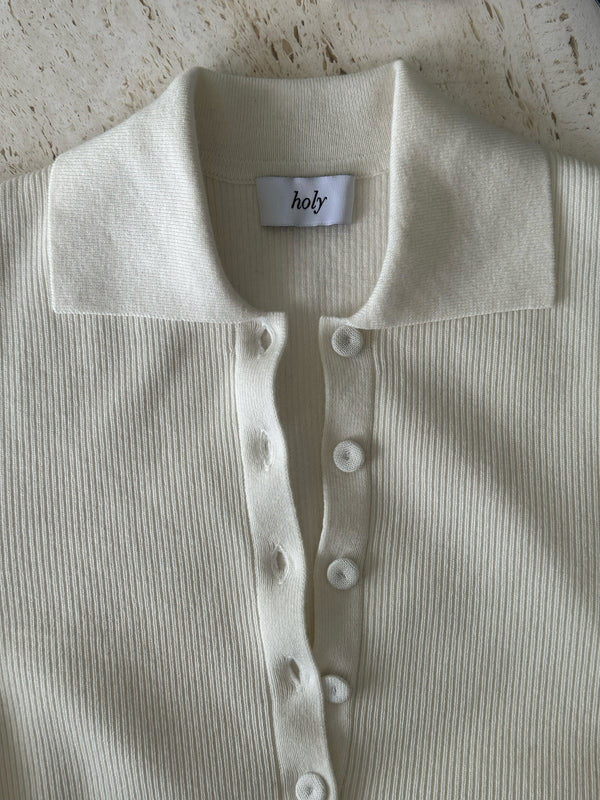 DREW POLO | off white