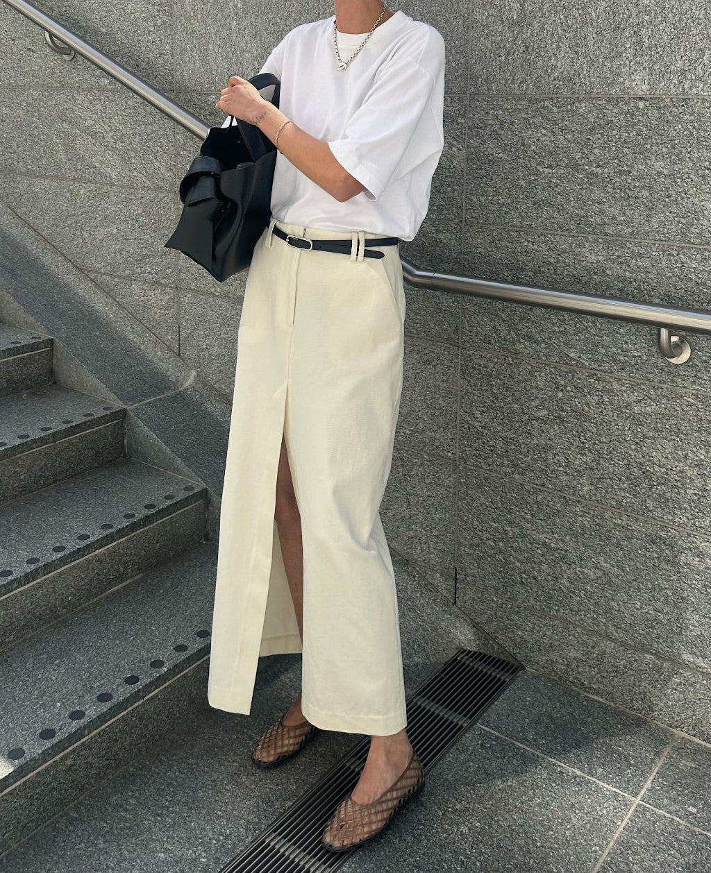 SONNY DENIM MAXI | milk