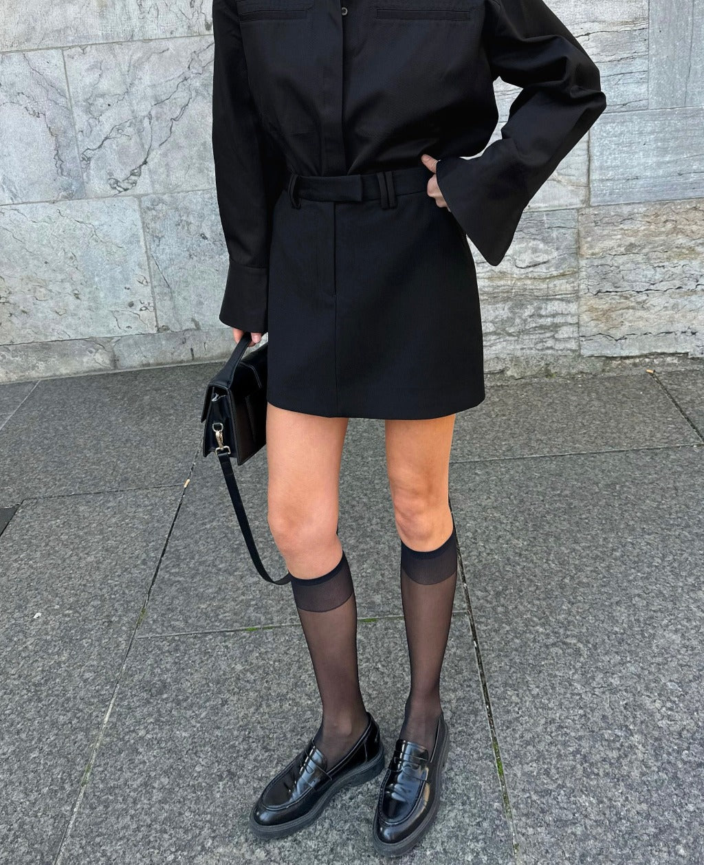 LUA MINI SKIRT | black