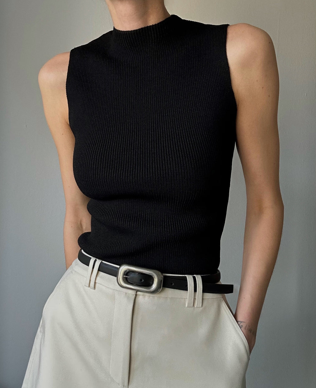 OPAL TOP | black