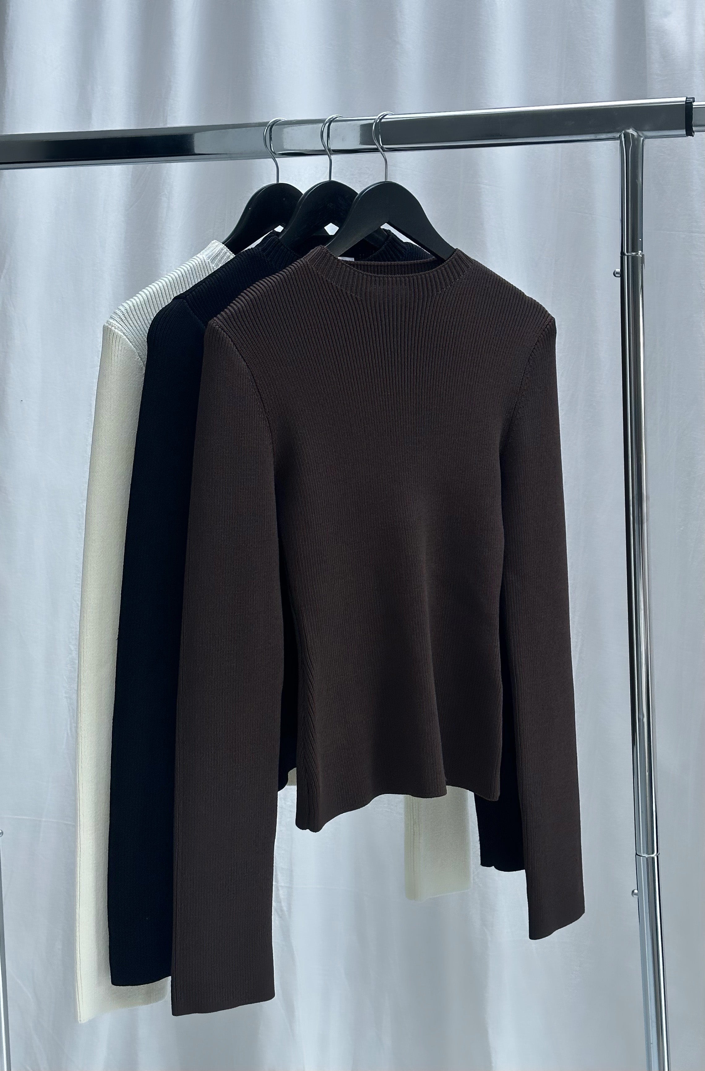 OPAL BLOUSE | dark brown