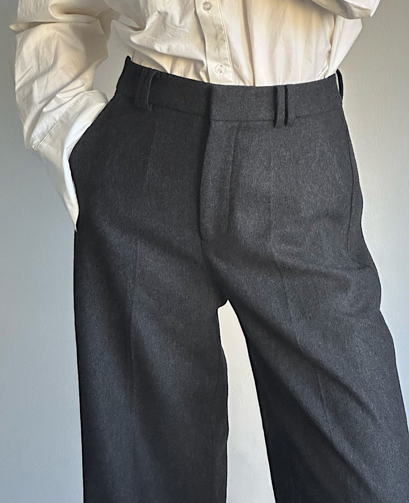 BLAKE WOOL PANTS | grey