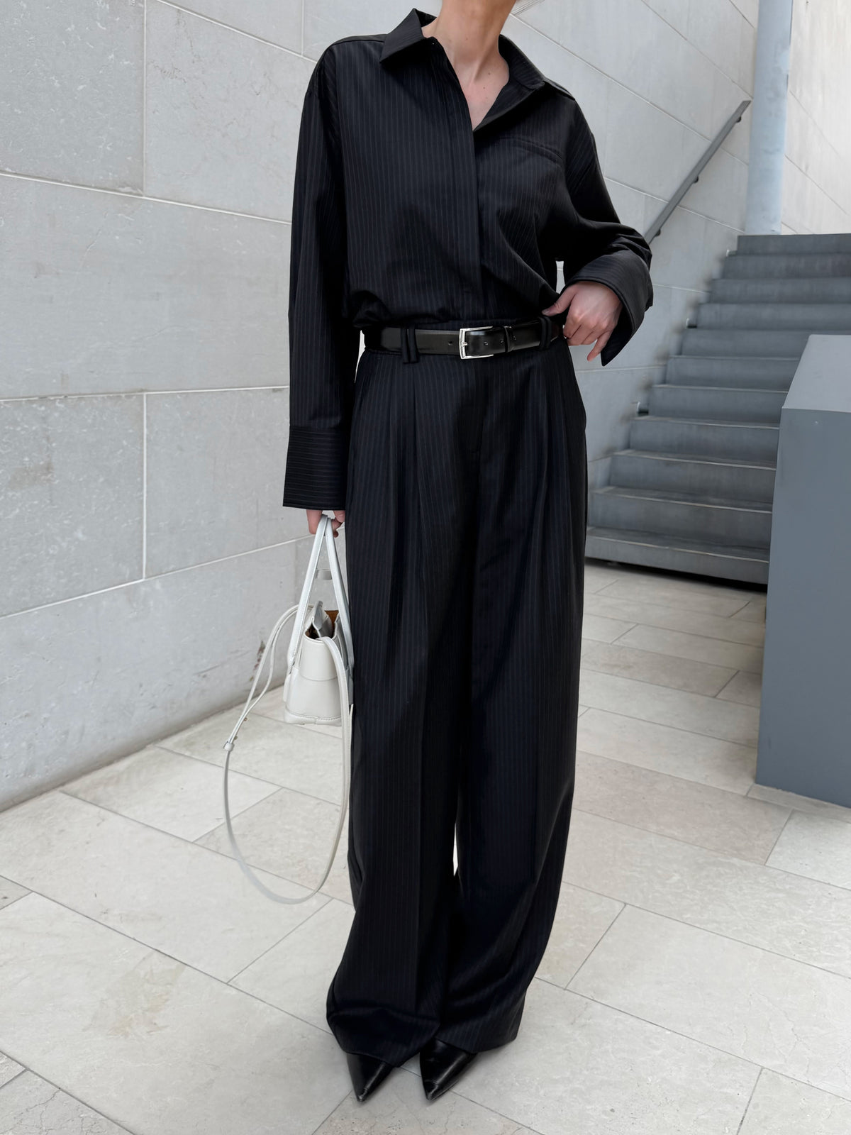 SET | midnight pinstripe