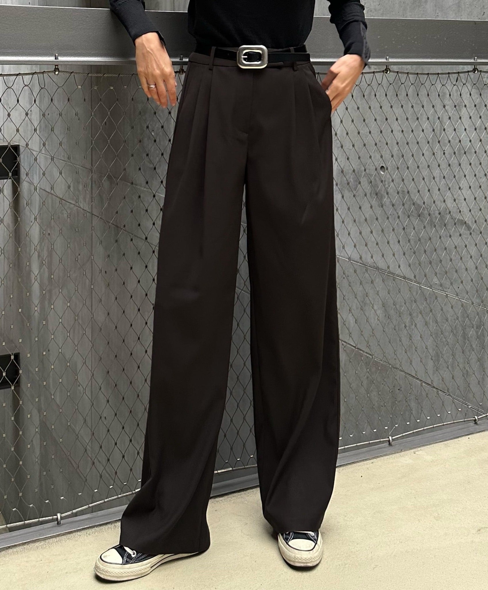 MAEVE PANTS | dark brown