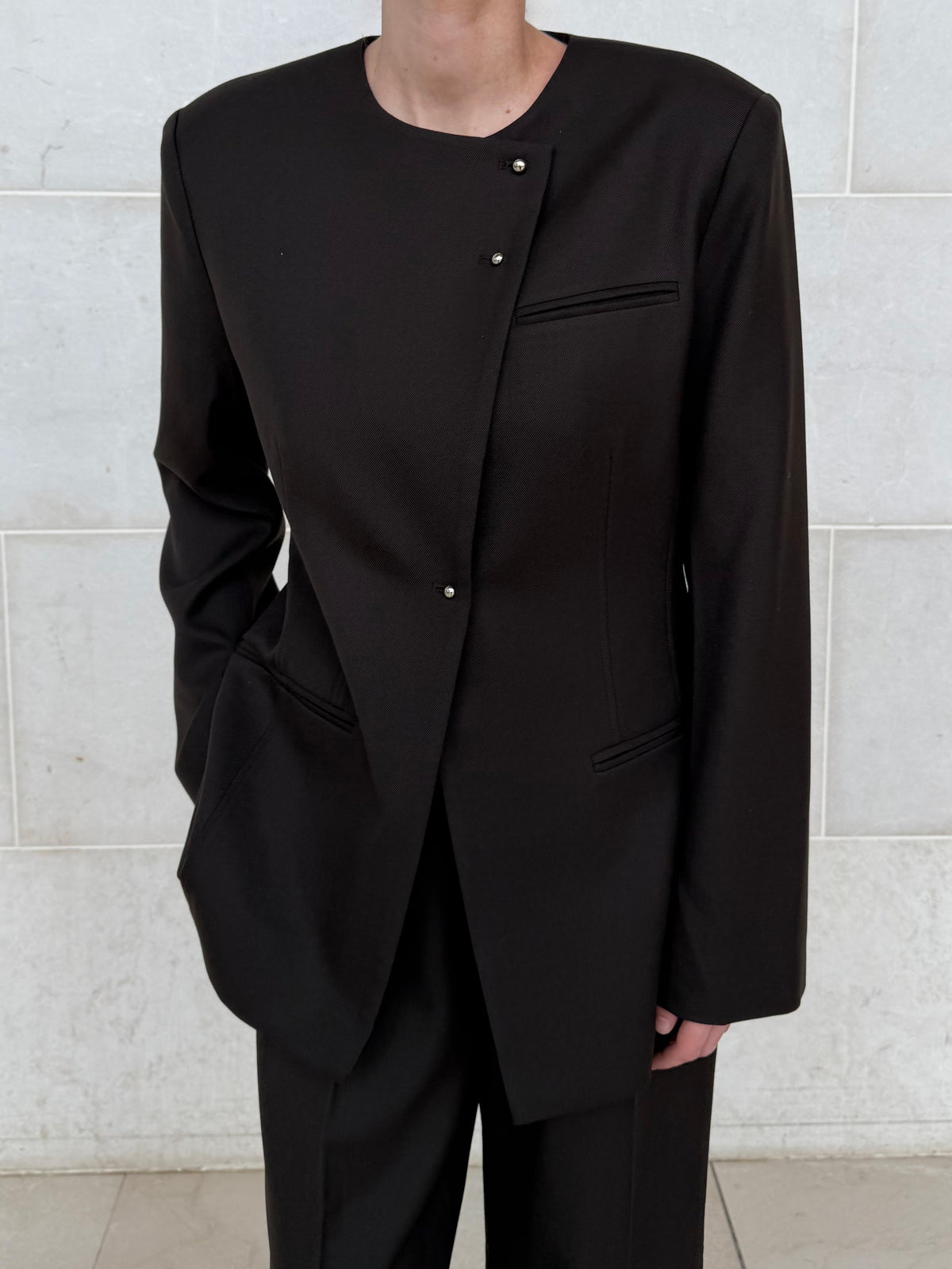 JEMMA BLAZER | espresso
