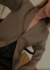 CHARLIE BLAZER | taupe