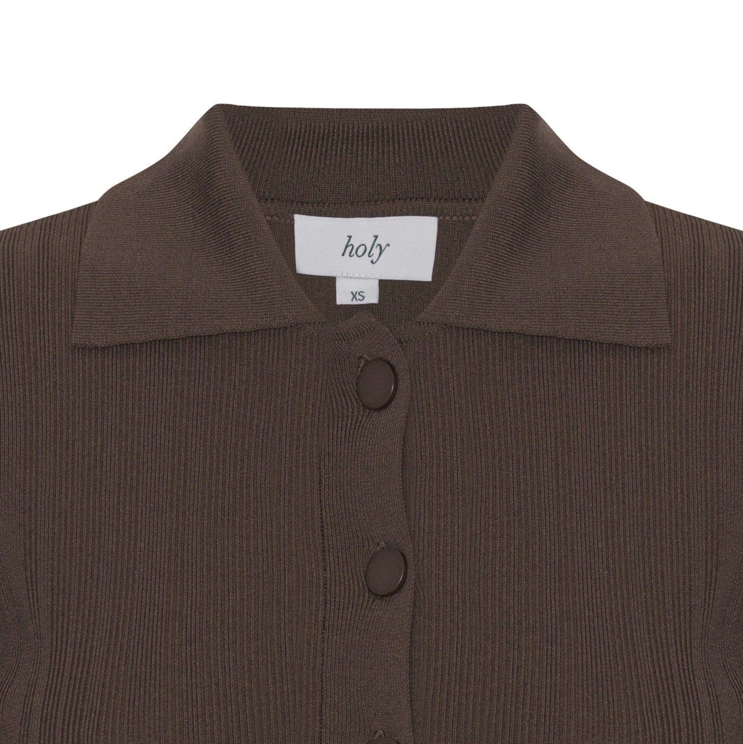 FLOW KNIT SET | chocolate brown